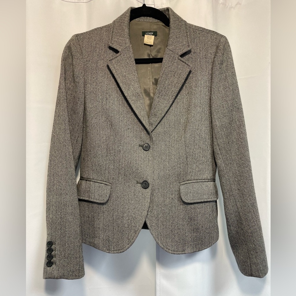 J. Crew Women's Super 110 Wool Blazer